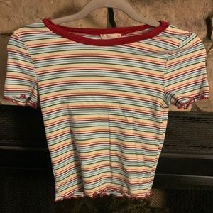 Rainbow Crop Top